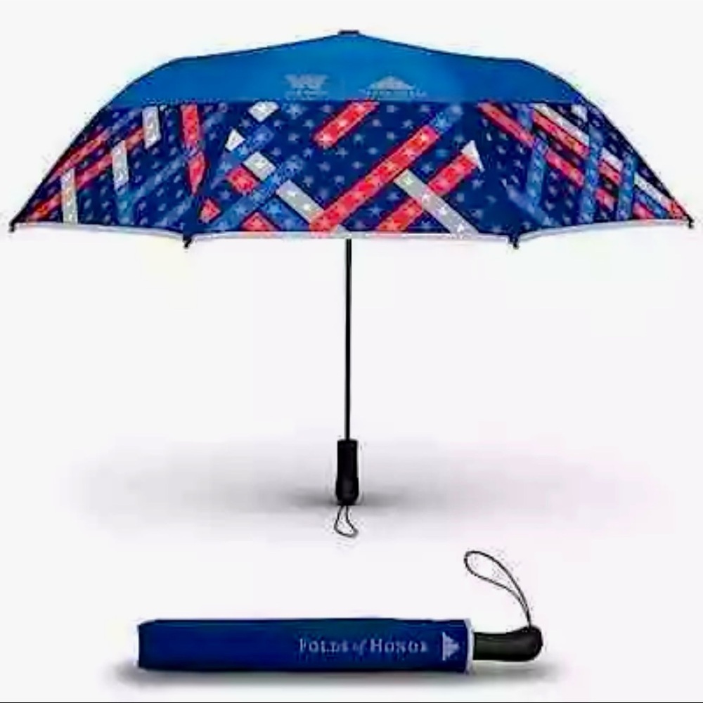 WEATHERMAN Umbrella Folds of Honor Patriotic